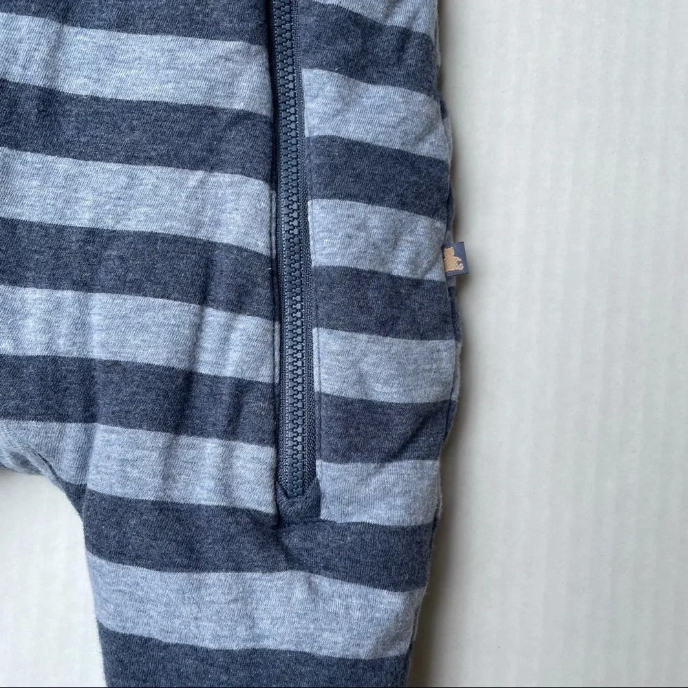 Baby Gap striped‎ snowsuit zipped puffer​​​​​​​